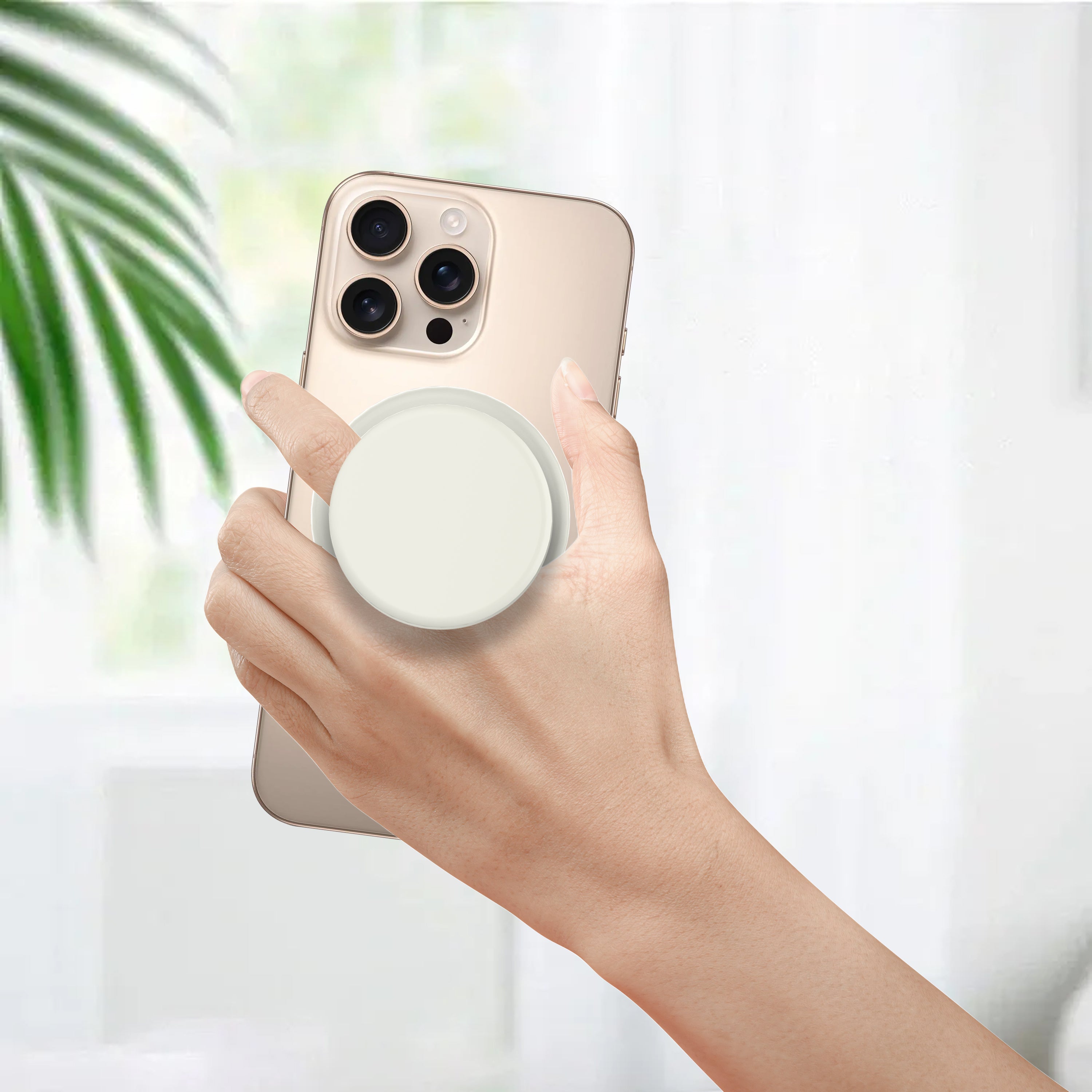 سلسلة GripLoop Pop من ليزل – حامل ومسكة مغناطيسية للهاتف | أبيض سلسلة GripLoop Pop من ليزل – حامل ومسكة مغناطيسية للهاتف | أبيض